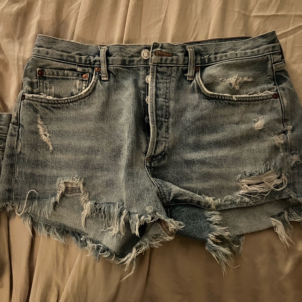 Agolde Classic Blue Denim Jeans